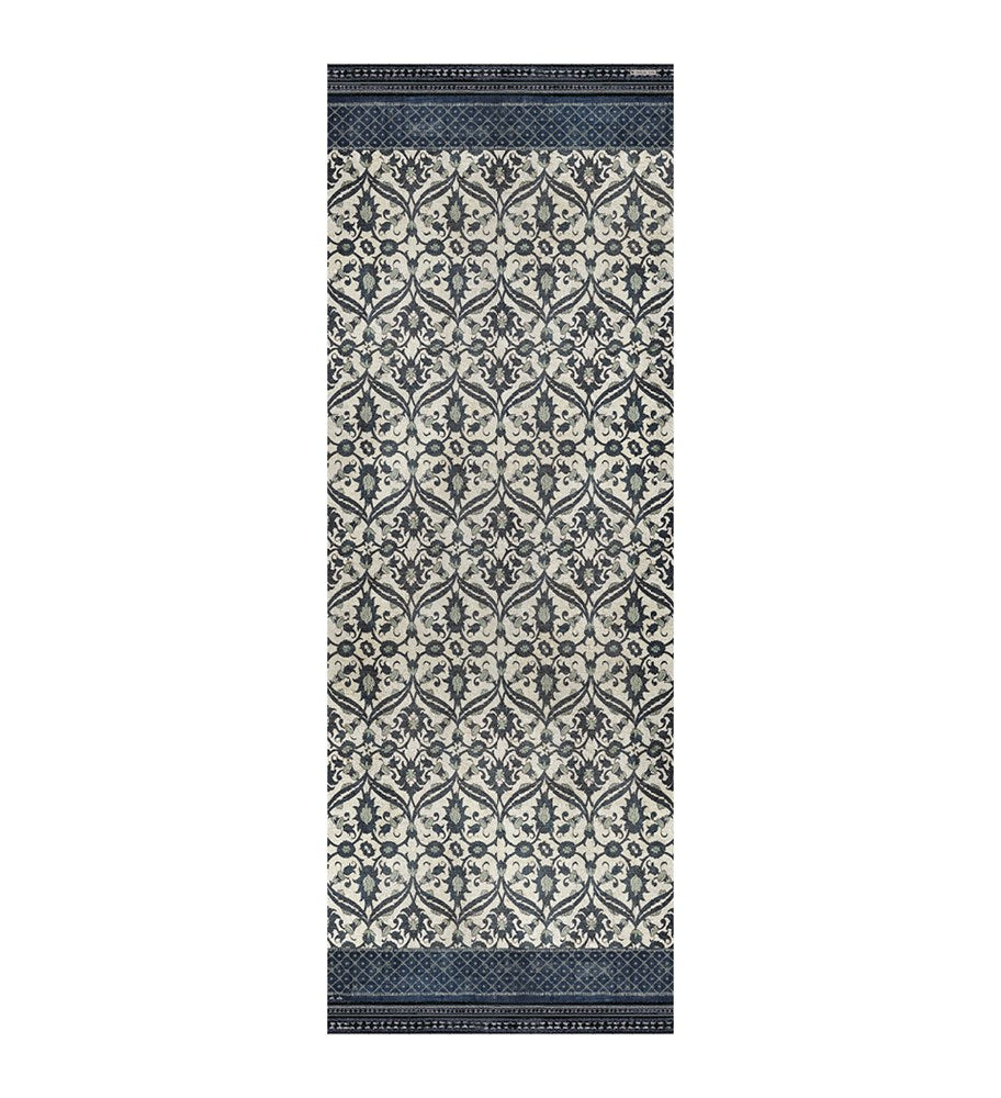 Bohemian Winter Garden - Designer Vinyl Flatwoven Rug