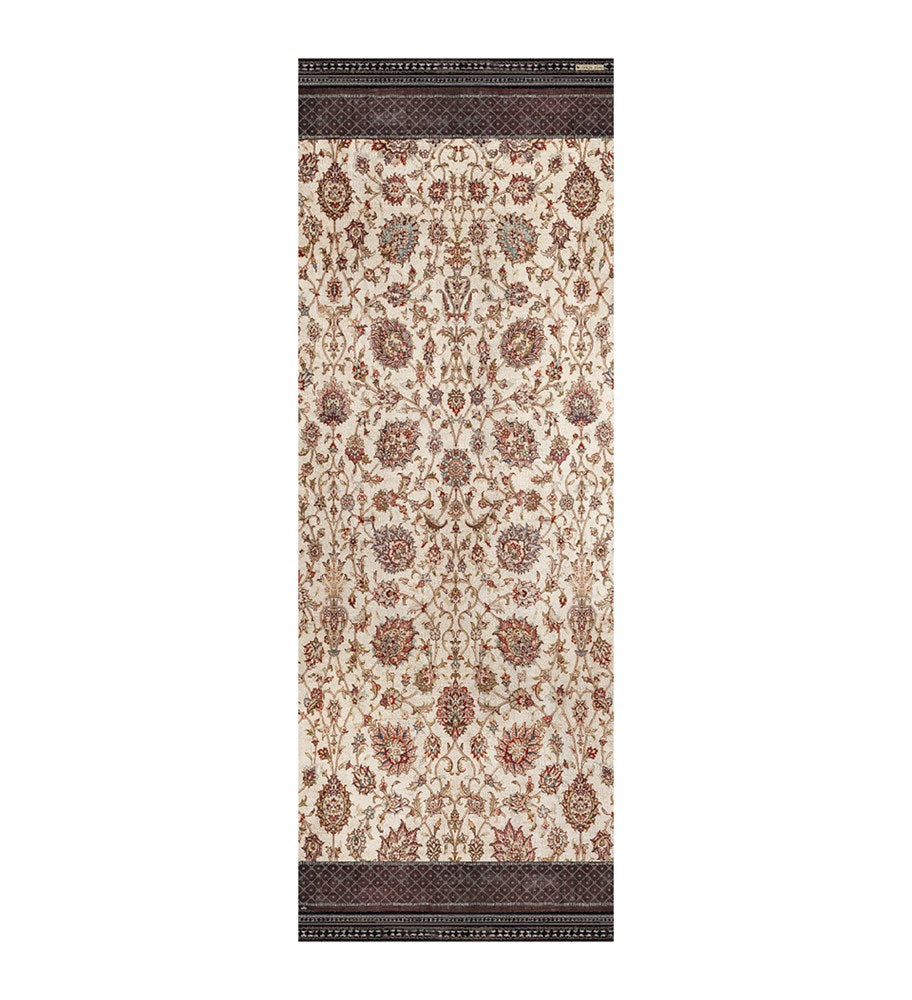 Bohemian Garden Fall - Designer Vinyl Flatwoven Rug