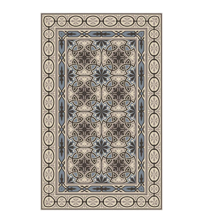 Cecilia Powder Designer Vinyl Rug 