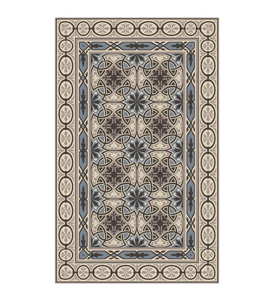 Cecilia Powder Designer Vinyl Rug 