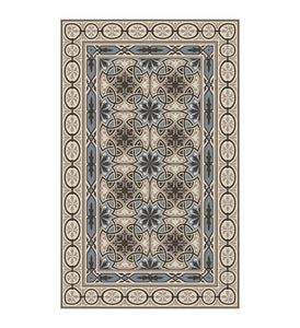 Cecilia Powder Designer Vinyl Rug 