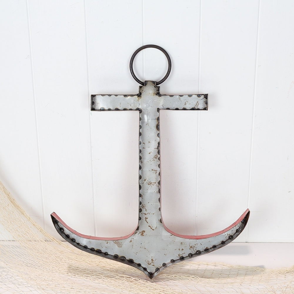 42cm Metal Anchor - Admiral GREEN