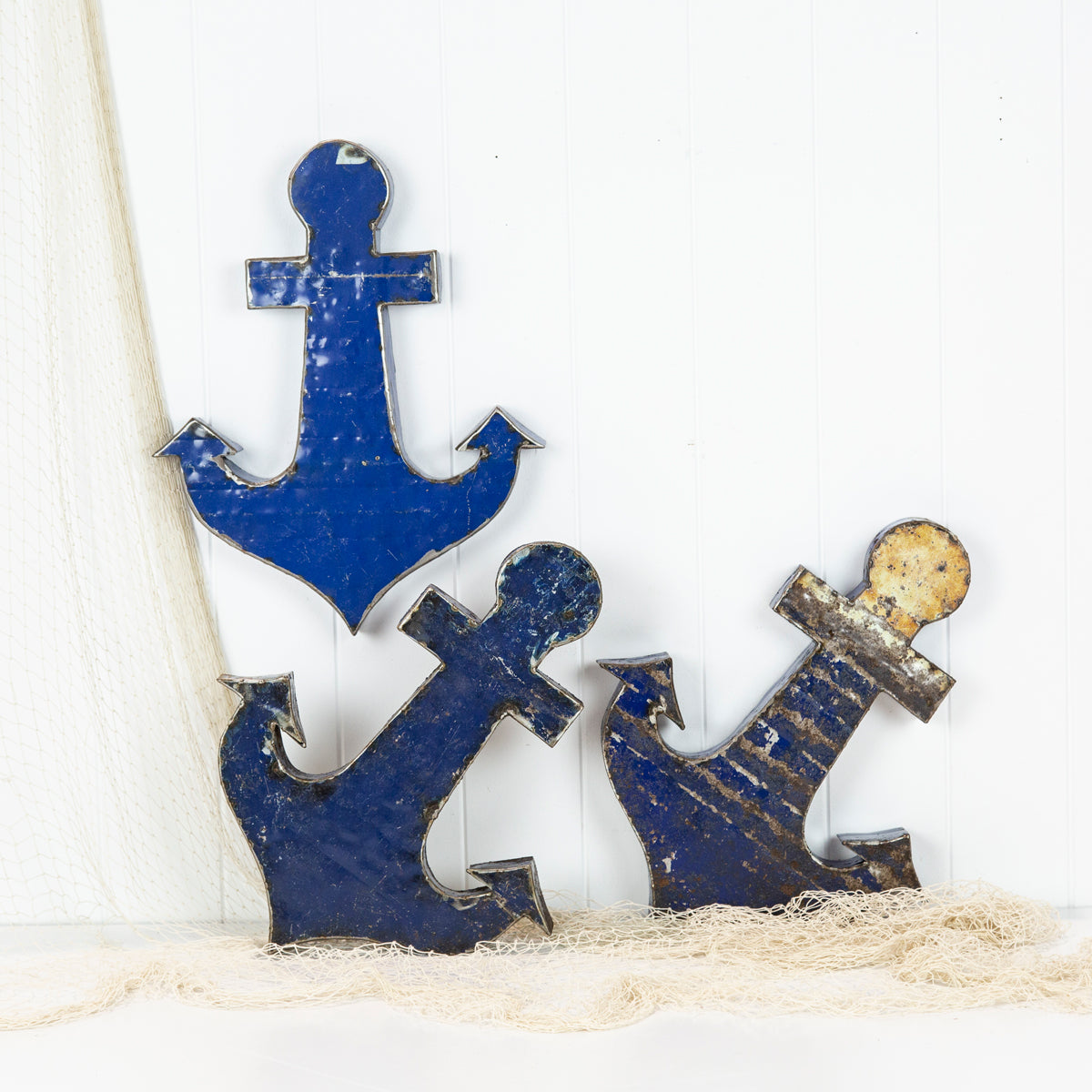 40cm Metal Anchor - Captain BLUE