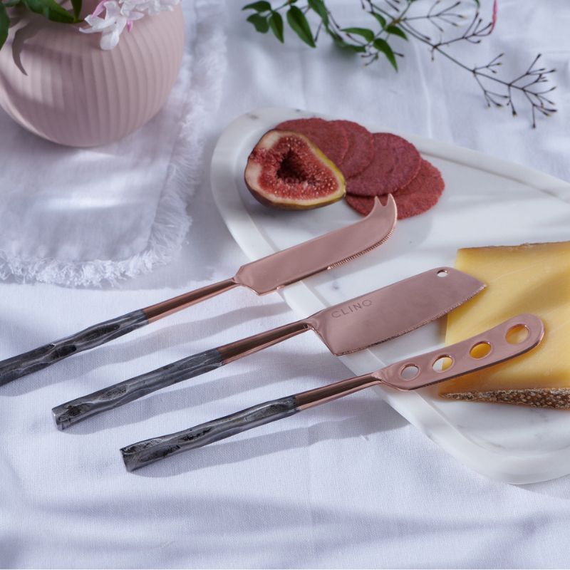 Copper Cheese Knife Set
