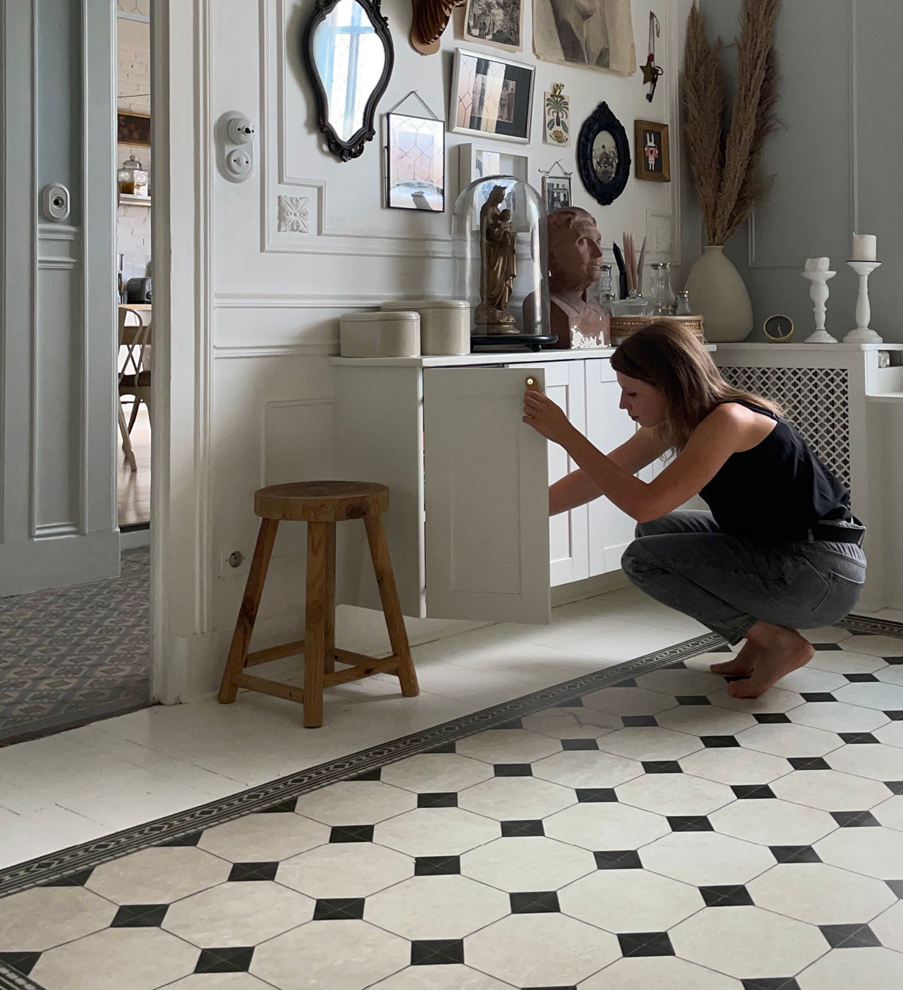 Gambit; Italiano Antique,  Vinyl Rug