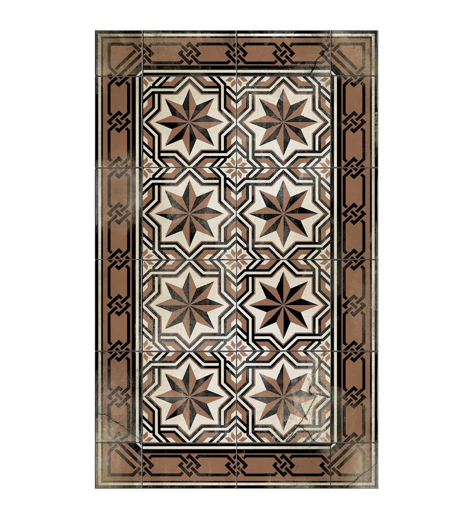 Gothic; Terracotta Antique, Vinyl Rug