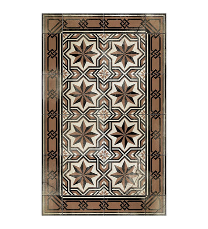 Gothic; Terracotta Antique, Vinyl Rug