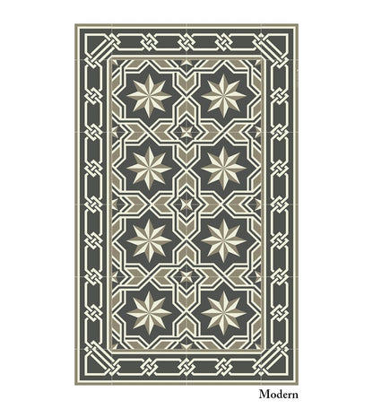 Gothic; Classic Modern, Vinyl Rug