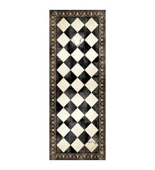 Gambit; Chess Antique, Vinyl Rug