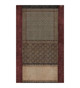 Jasmin; Red Patchwork, Flatwoven Vinyl Rug