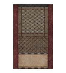 Jasmin; Red Patchwork, Flatwoven Vinyl Rug