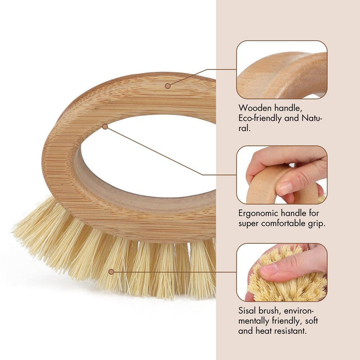 Natural Fibre Multipurpose Fan Brush