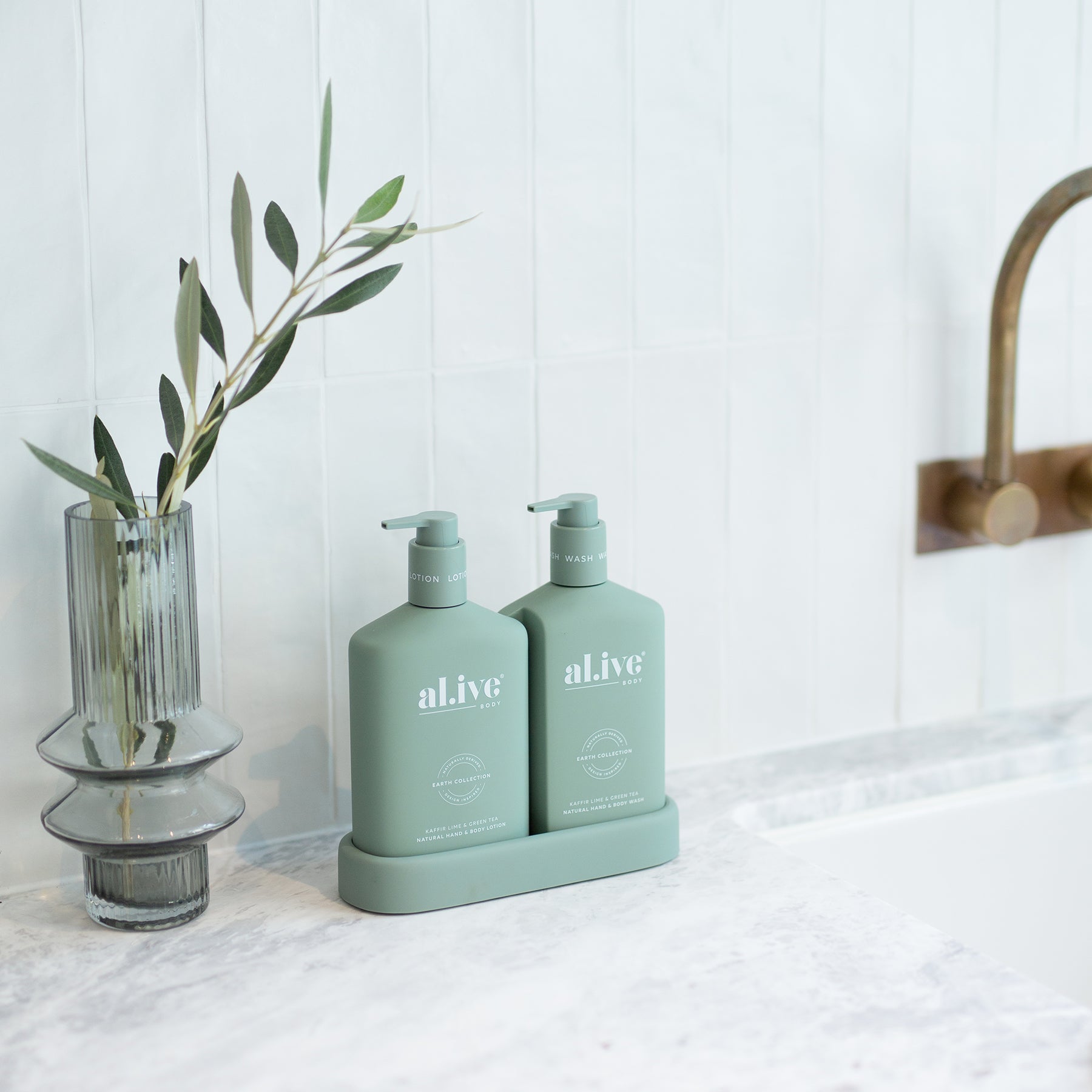 Kaffir Lime & Green Tea - Duo Hand & Body Wash & Lotion