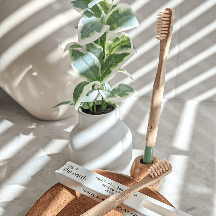 Bamboo Toothbrush - LIGHT BLUE