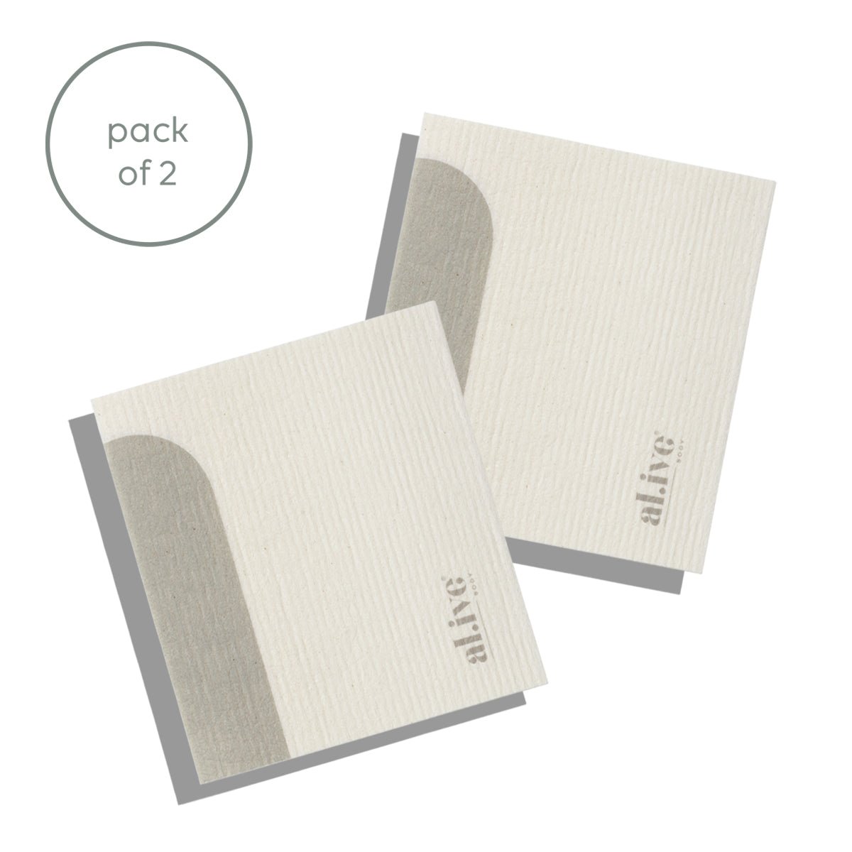 Biodegradable Dish Cloth - 2pk