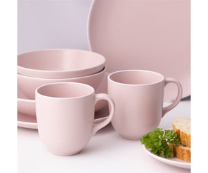 Classic Collection Set Of 4 Pink Mugs 400ml