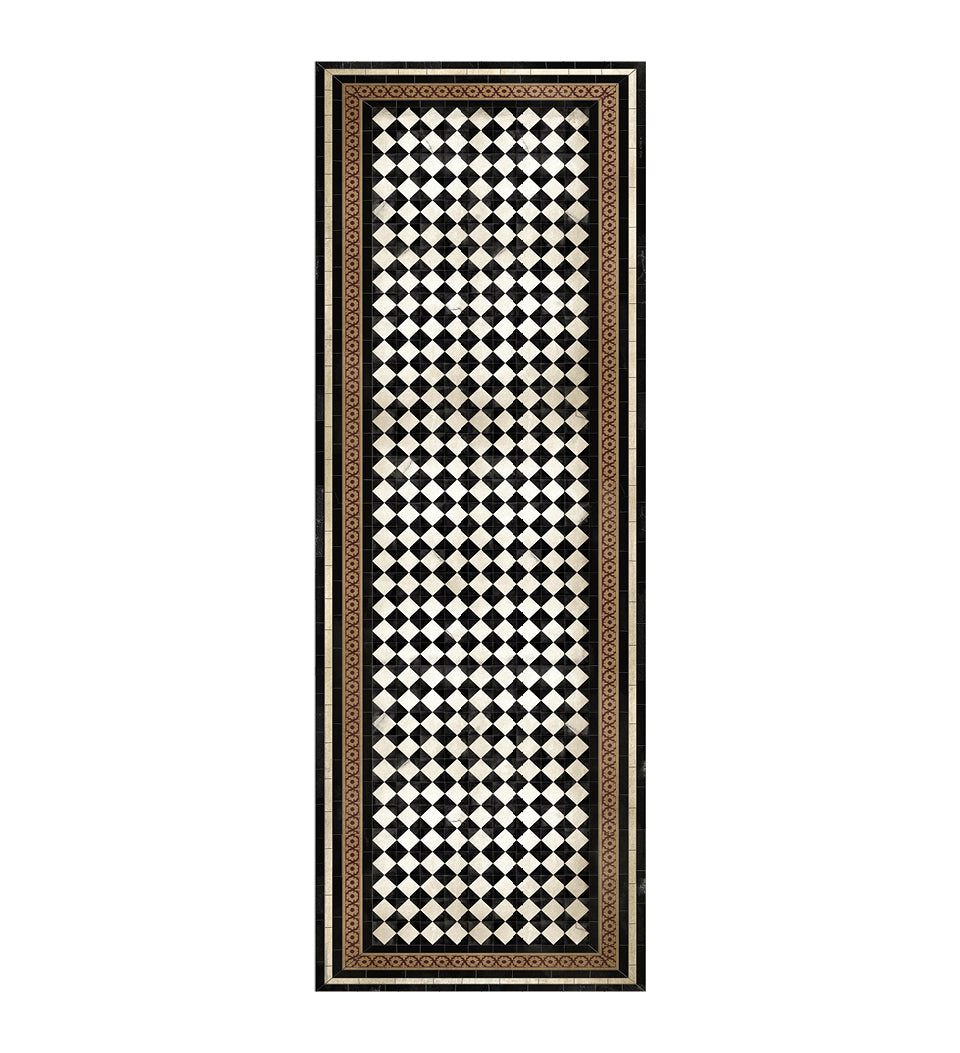 Damka; Classic Antique, Vinyl Rug