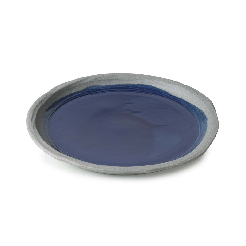 NO.W DESSERT PLATE 21.5CM Indigo blue