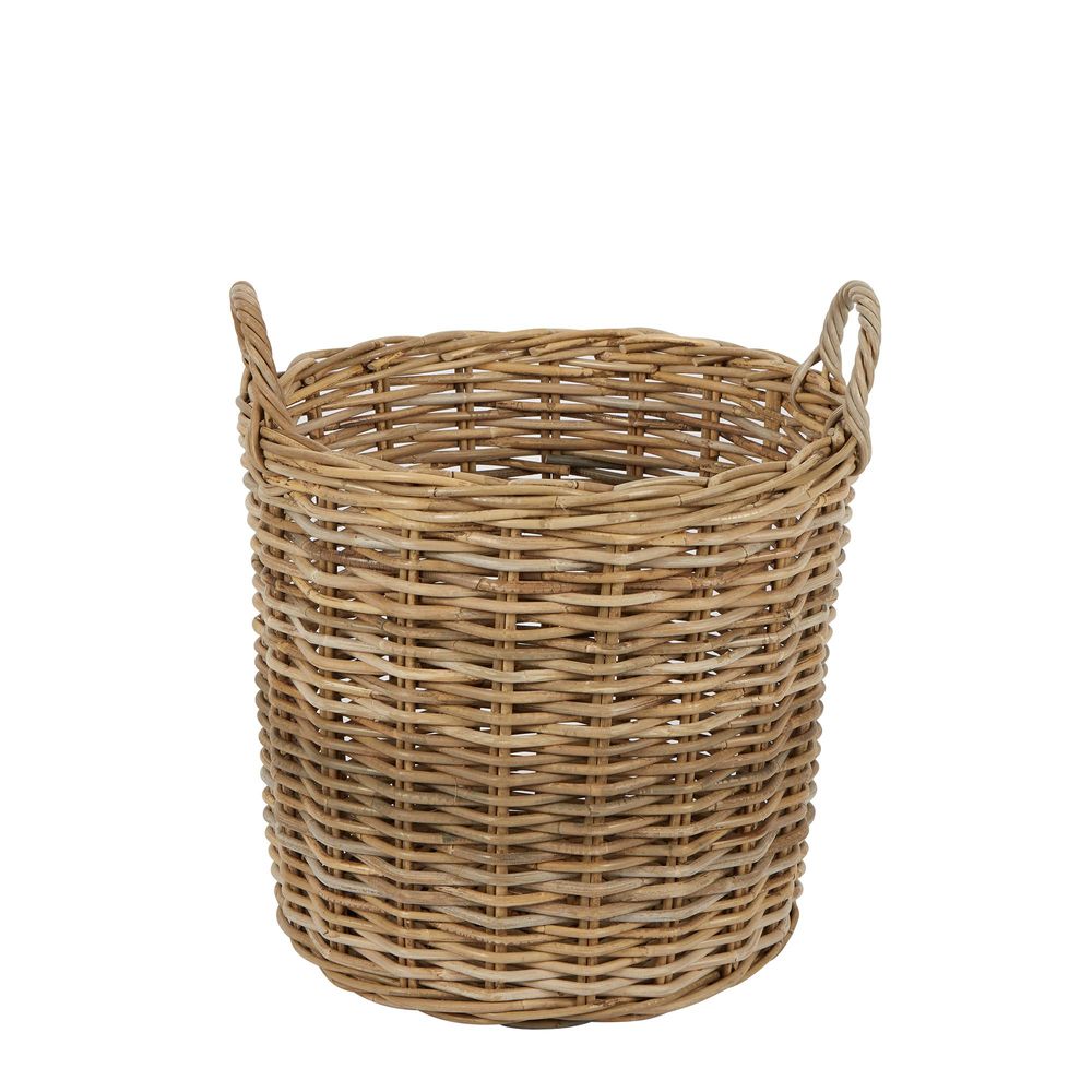 Nambo Rattan Round Basket SMALL