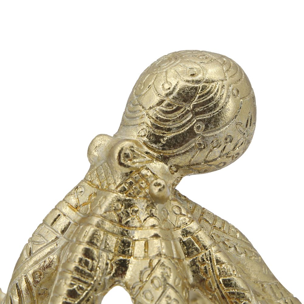 Owen Gold Octopus Ornament 13cm