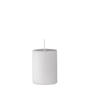 Anja Candle, White, Parafin