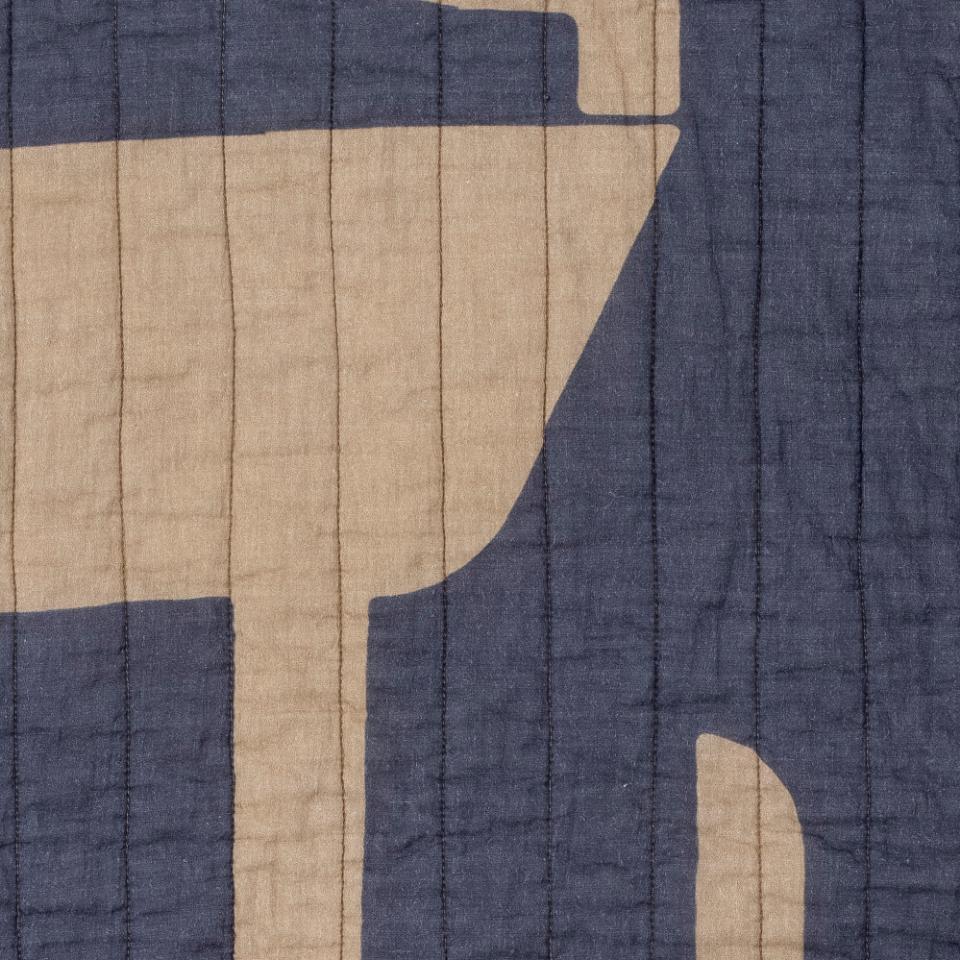 Roosi Throw, Blue, Cotton