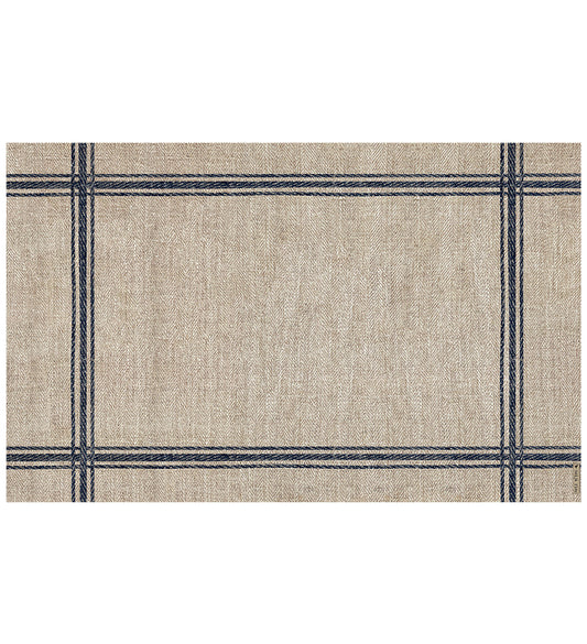 Lisa Traditional Linen - Designer Vinyl Placemat