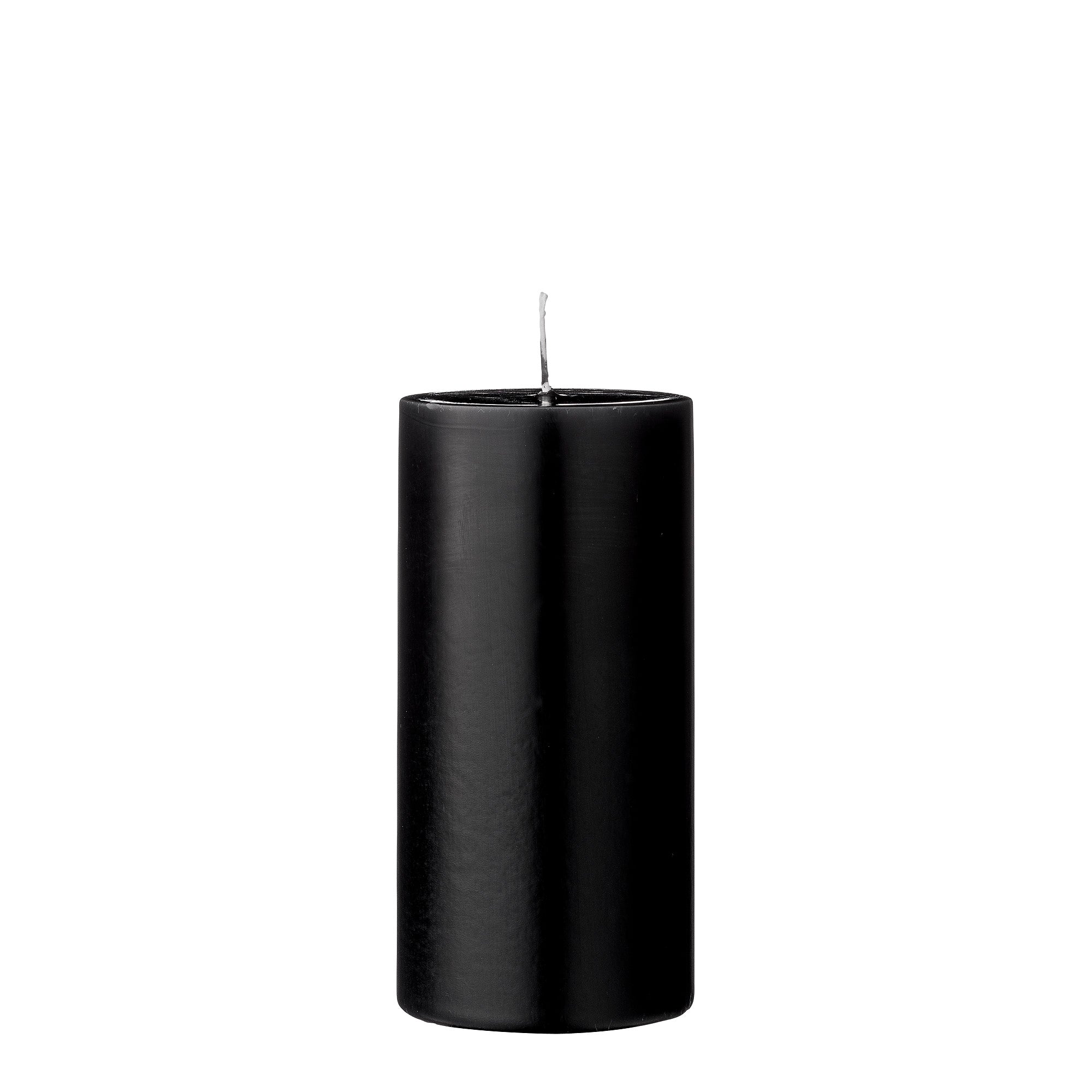 Anja Candle, Black, Parafin