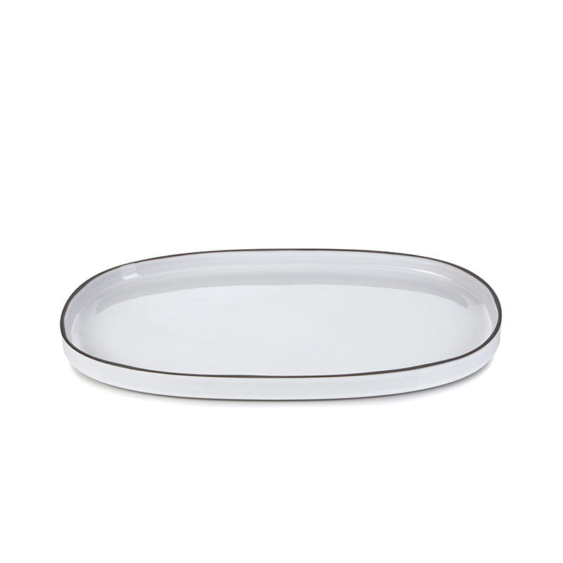 Revol Caractere OVAL DISH White Cumulus