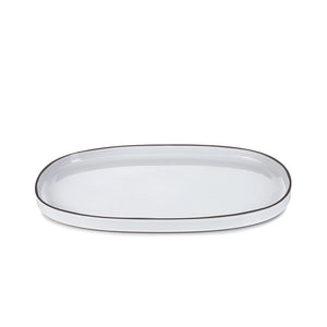 Revol Caractere OVAL DISH White Cumulus