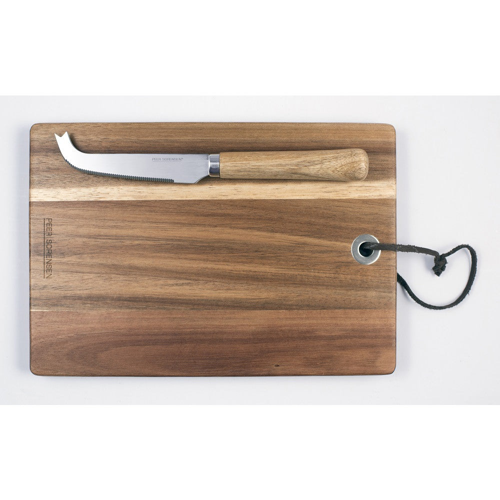 Rectangleangular Cheese Serving Board with Serrated Cheese Knife