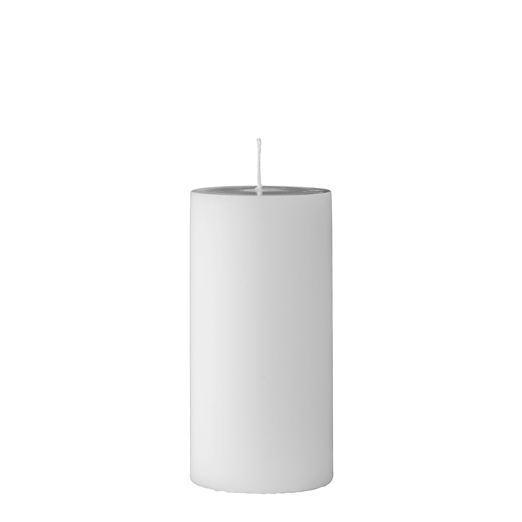 Anja Candle, White, Parafin