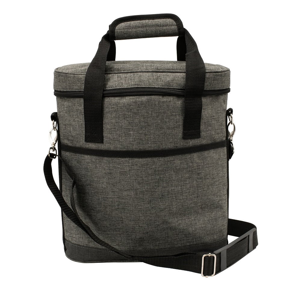 Karlstert Premium 3 Bottle Carrier Charcoal