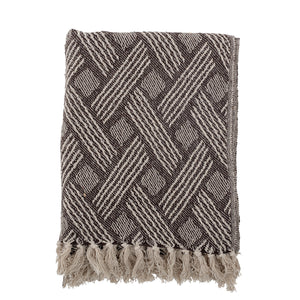 Ghina Throw, Nature, Recycled Cotton