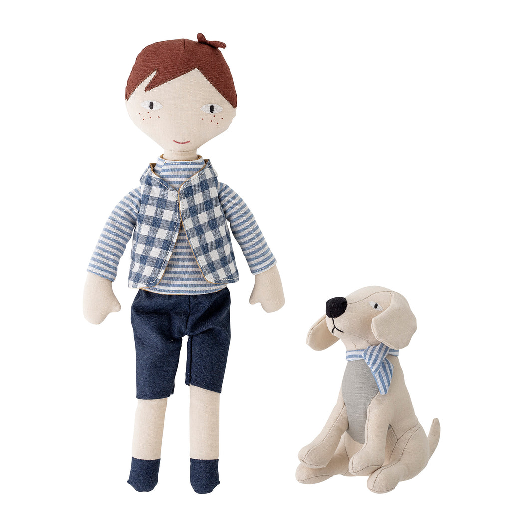Hilbert & Dog Soft doll -Toy (Set of 2)